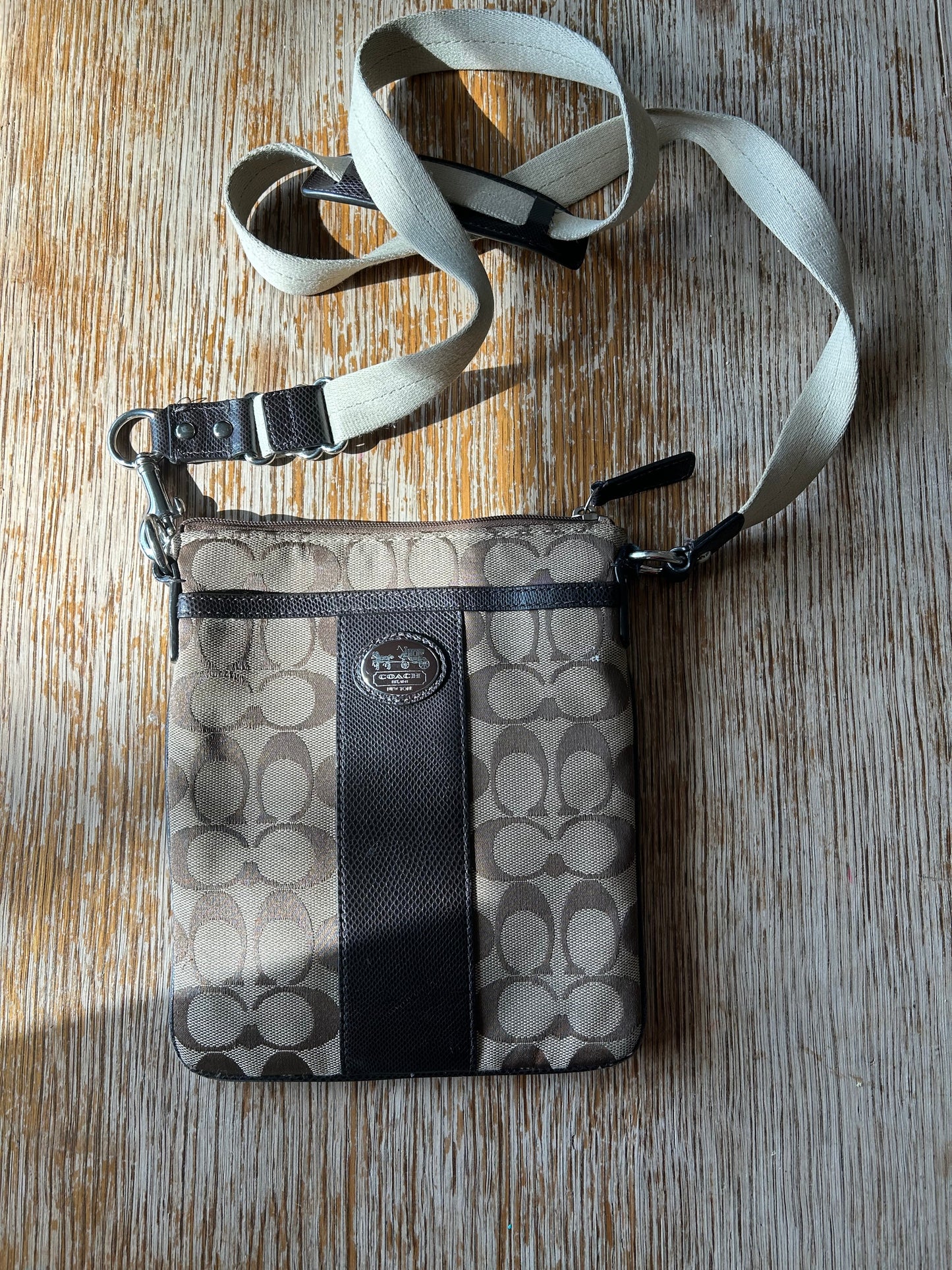COACH Legacy Signature Crossbody Bag