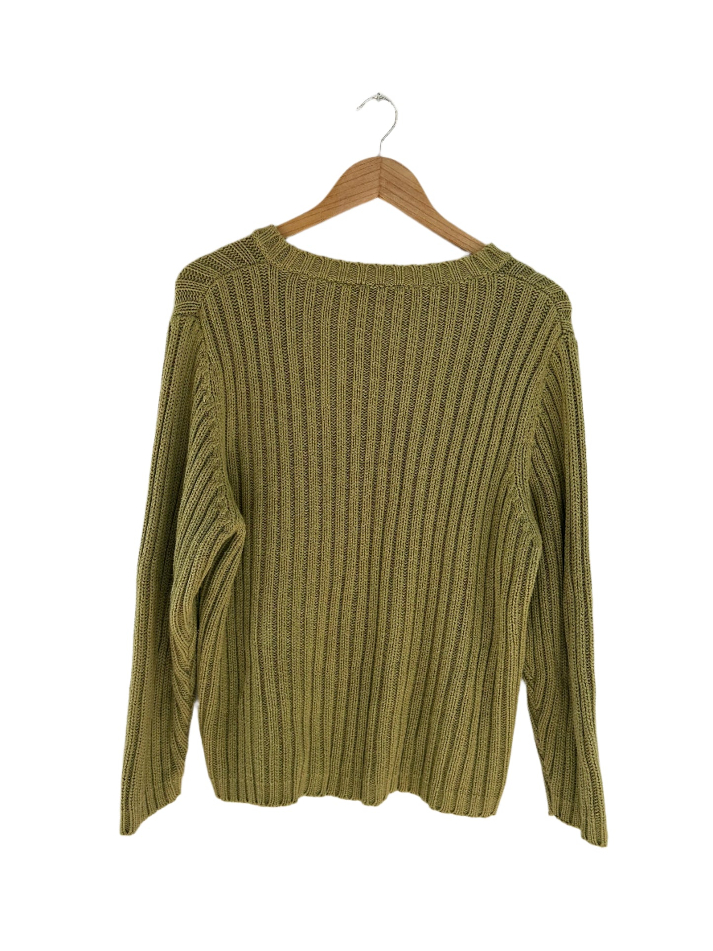 90s Green Knit Sweater