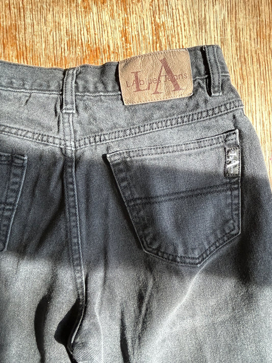 90s LA Blues Denim Faded Black