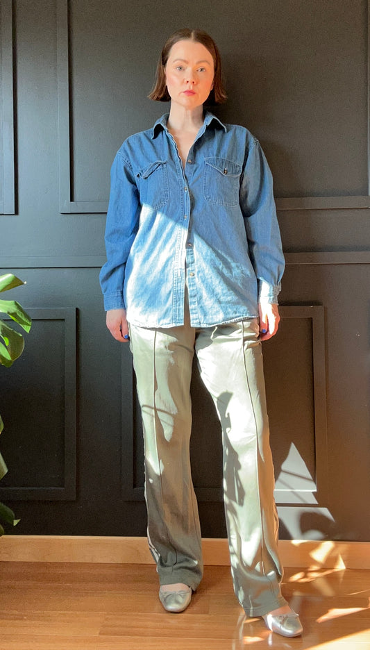 Sage Green ADIDAS Track Pant