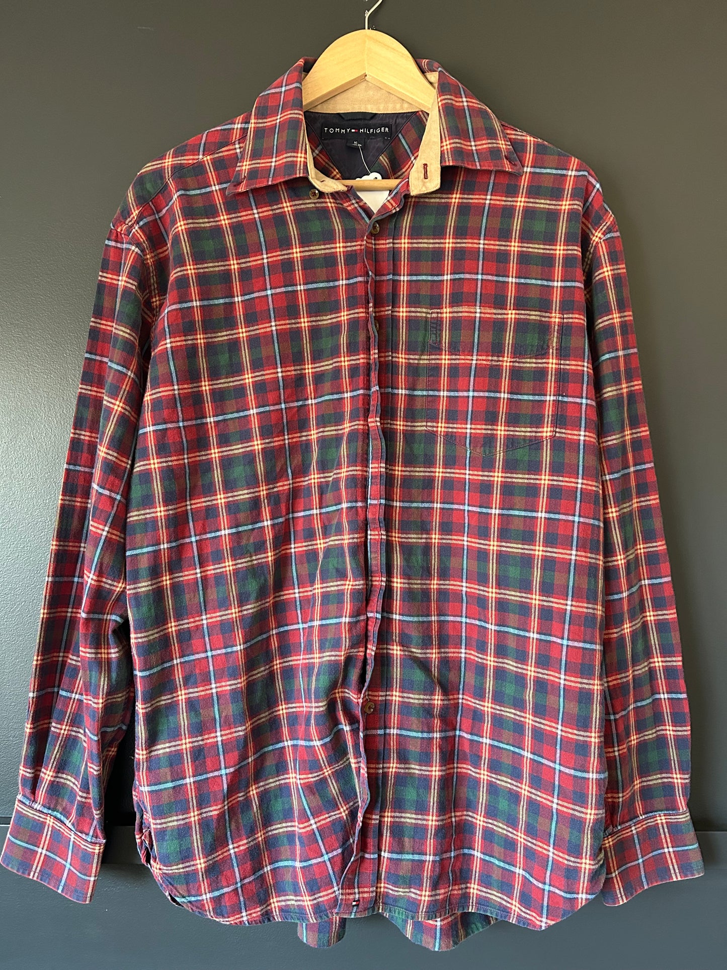 Tommy Hilfiger Plaid Button Down Shirt