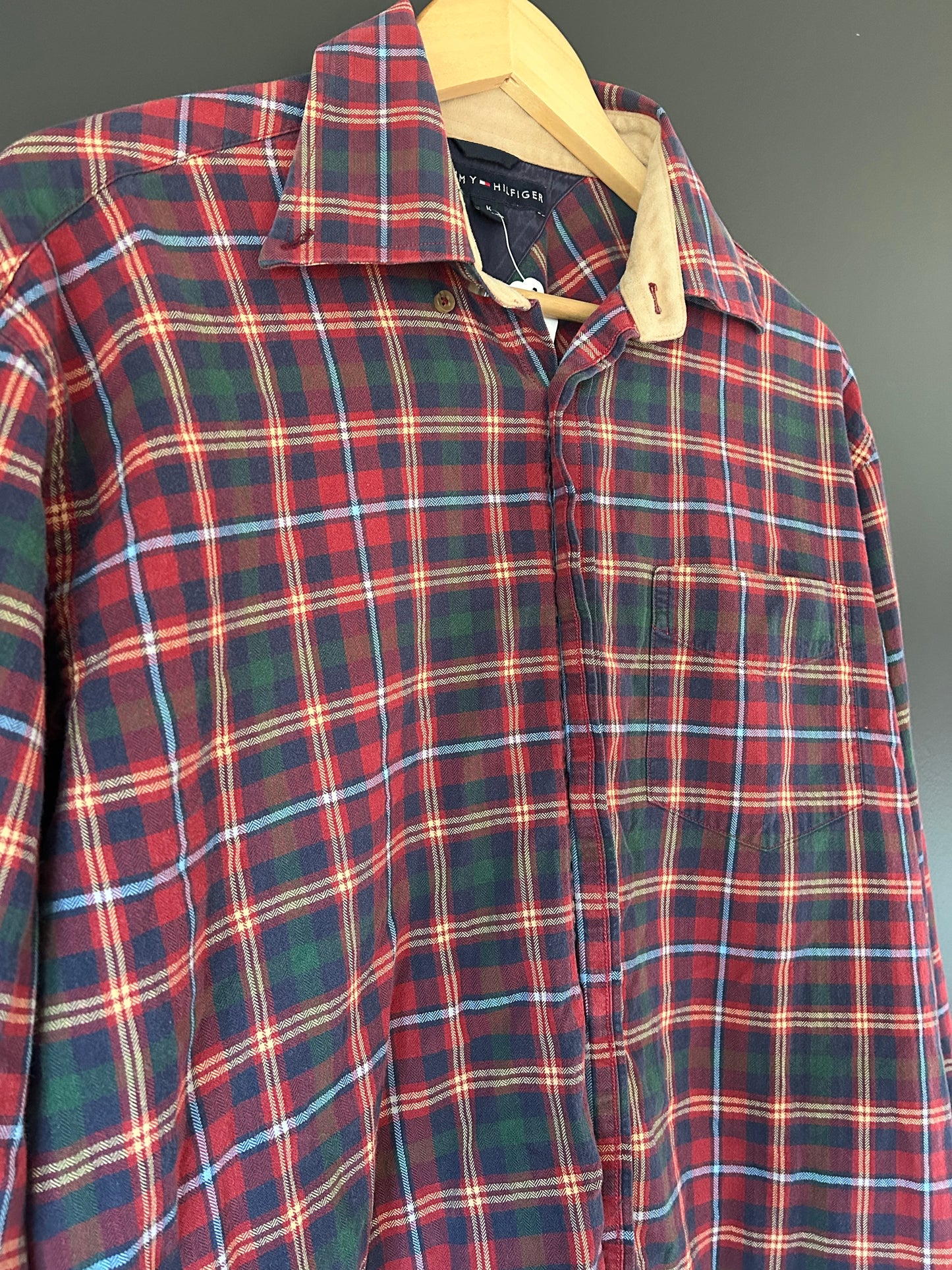 Tommy Hilfiger Plaid Button Down Shirt