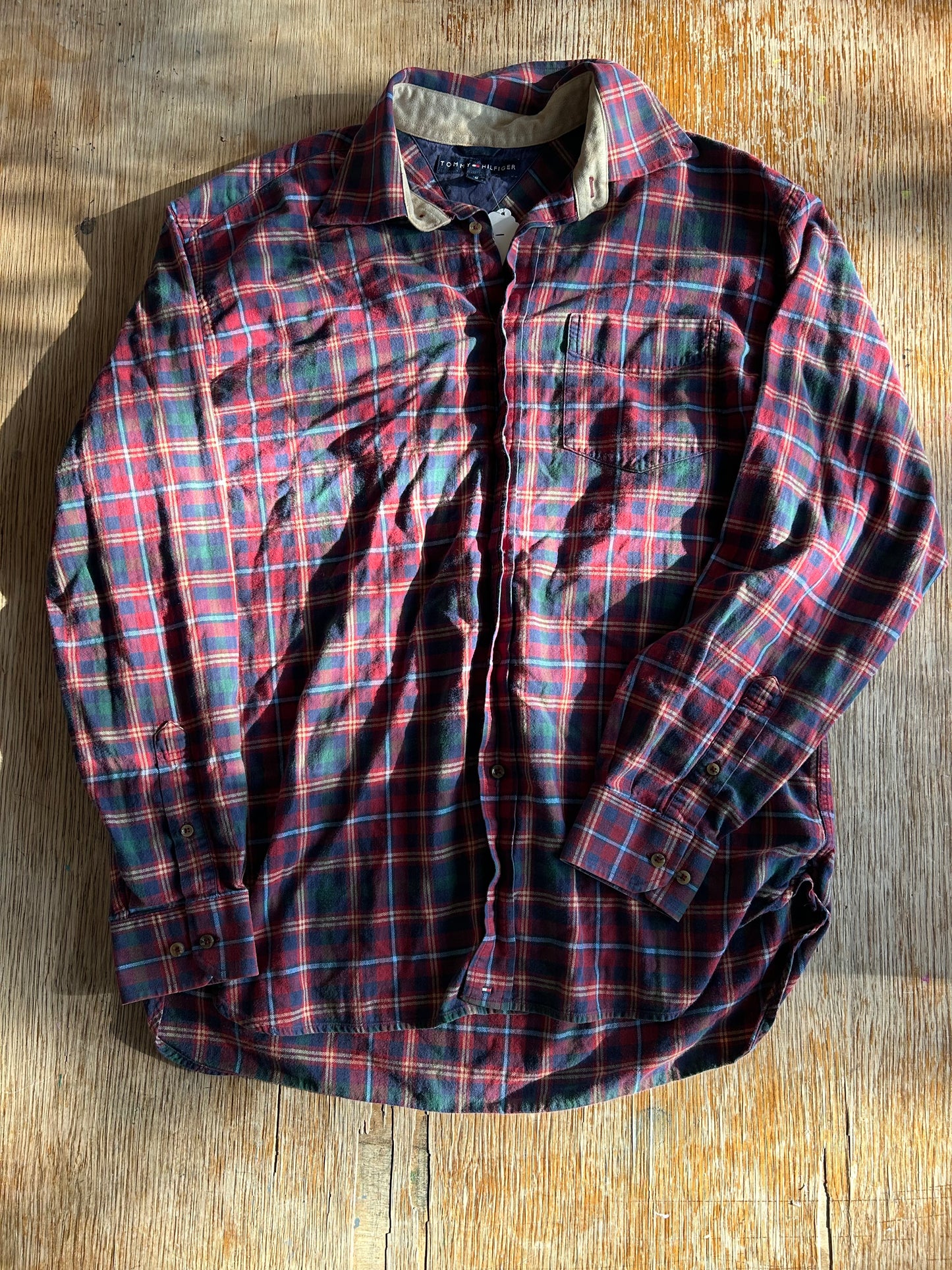 Tommy Hilfiger Plaid Button Down Shirt