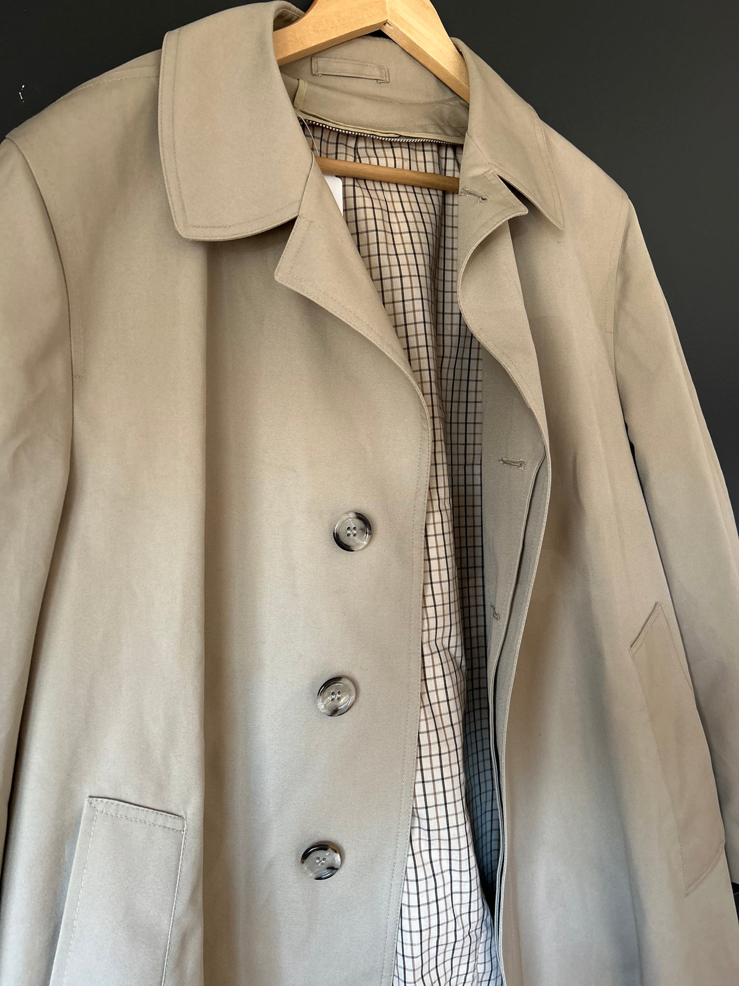 Vintage London Fog Beige Trench Coat